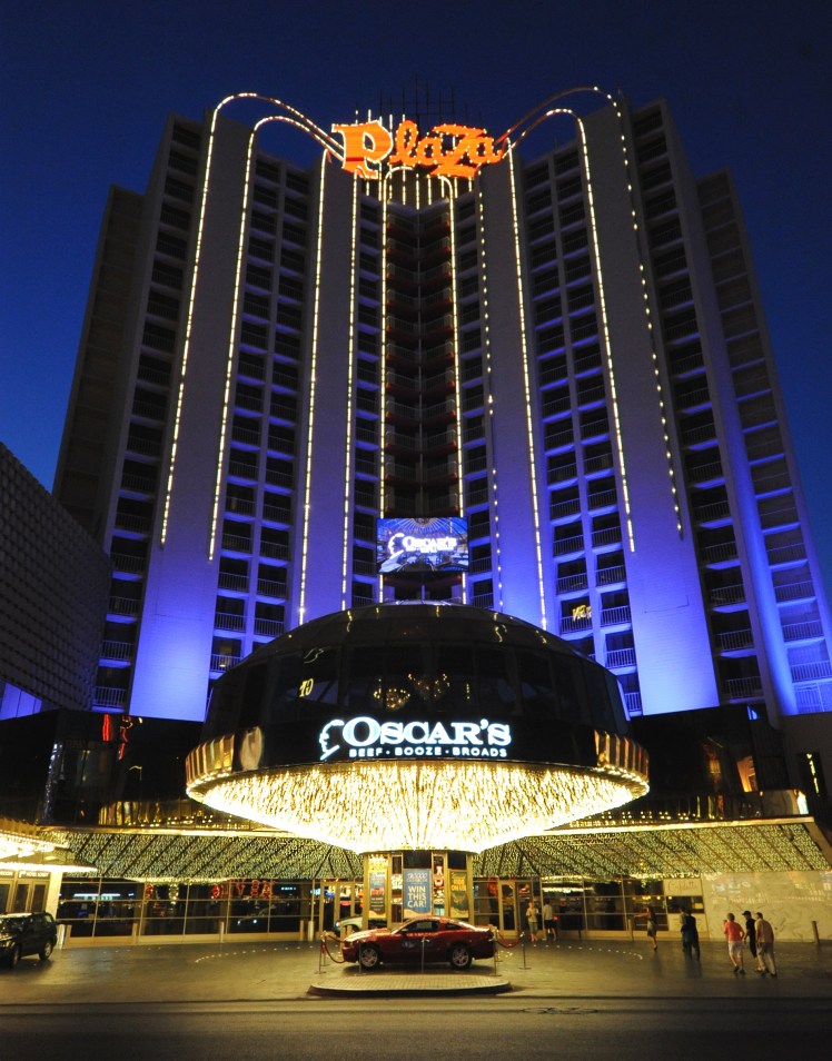 10/1/12: Plaza exterior, dusk. (Photo by Glenn Pinkerton)