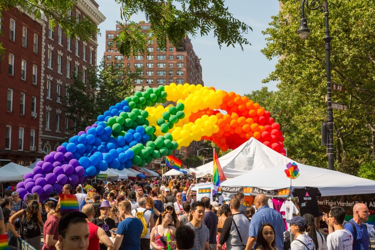 Pride Parade 2016, West Village, Manhattan